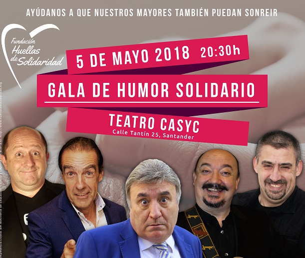 Gala de Humor Solidario. Fundación Huellas de Solidaridad