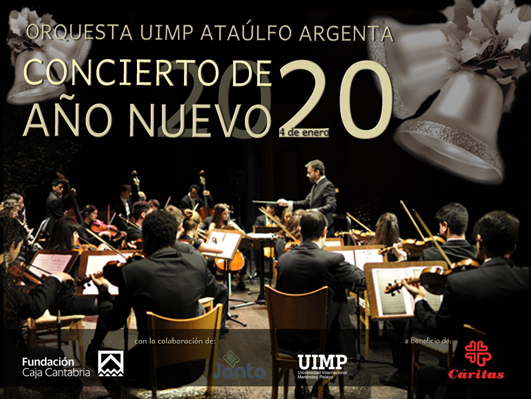 Concierto de Año Nuevo a beneficio de Cáritas Reinosa . Orquesta UIMP Ataúlfo Argenta