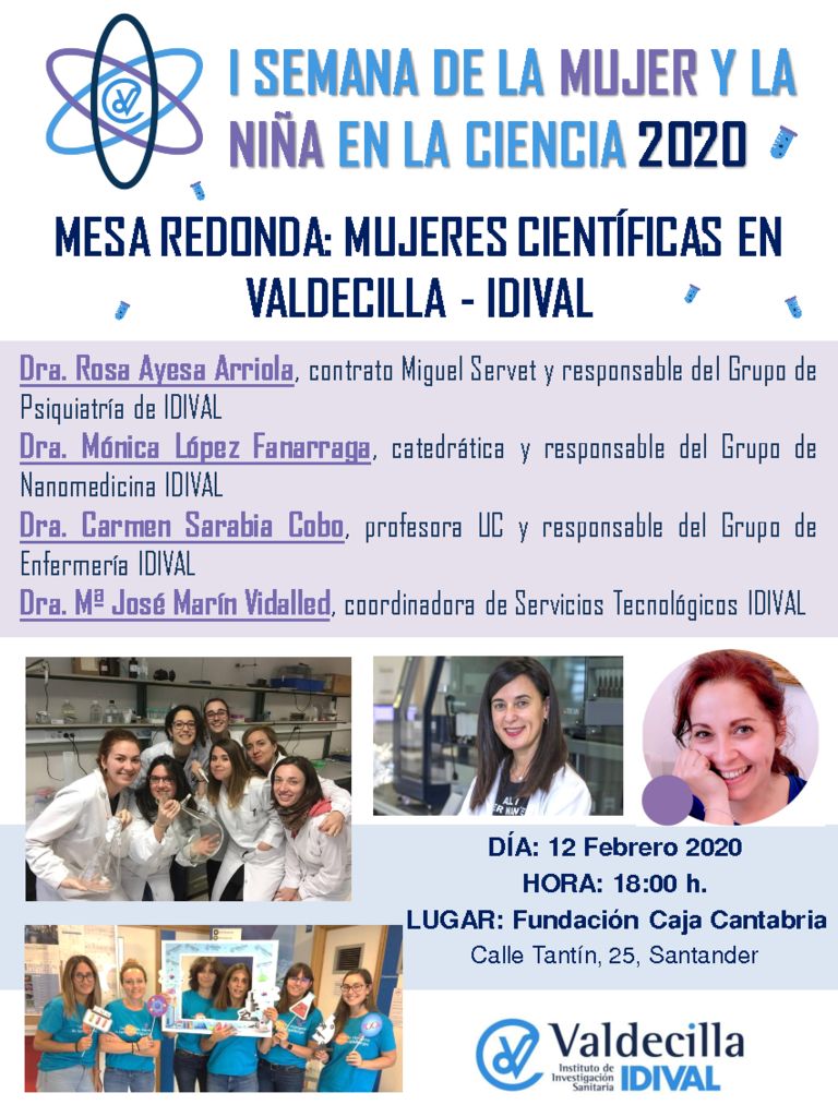 thumbnail of Semana de la MyN en ciencia cartel